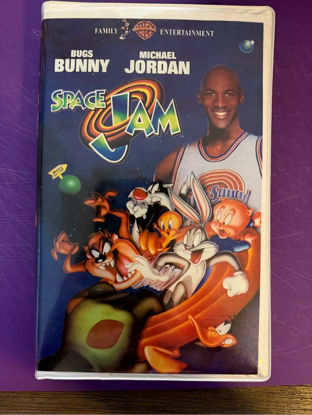 Space Jam – Vintage Disney Pin Board | Please Rewind